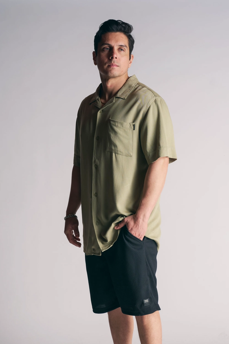 PLUS CAMISA MC RIVIERA VERDE - 5
