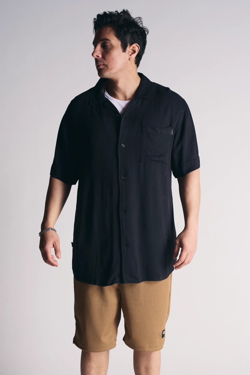 CAMISA MC RIVIERA NEGRO - 1