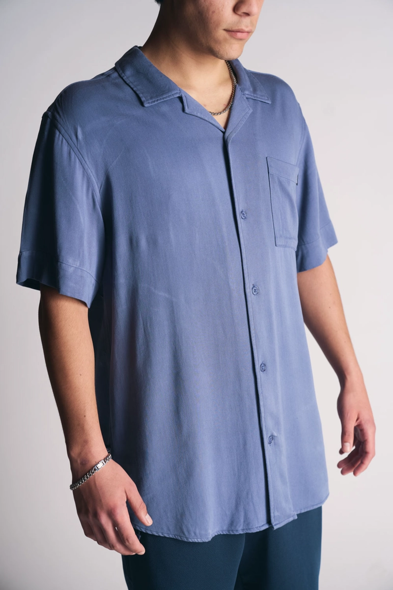 CAMISA MC RIVIERA AZUL - 1