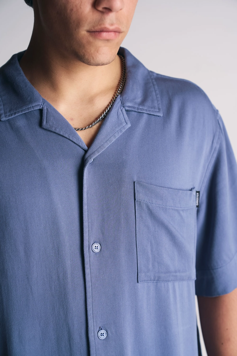 CAMISA MC RIVIERA AZUL - 4
