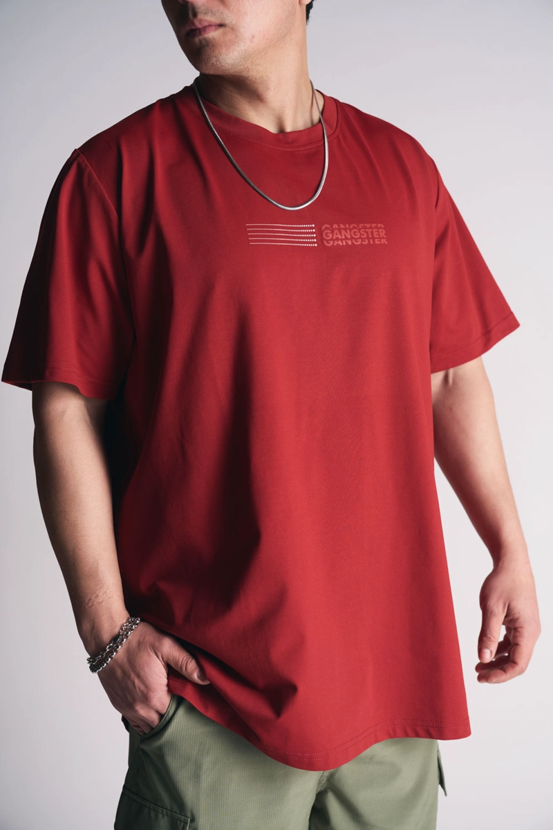 PLUS POLERA MC P TATTOO ROJO - 4