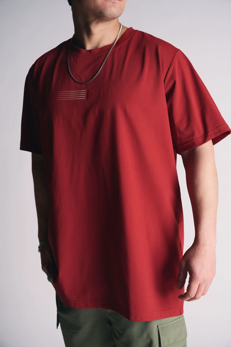 PLUS POLERA MC P TATTOO ROJO - 5