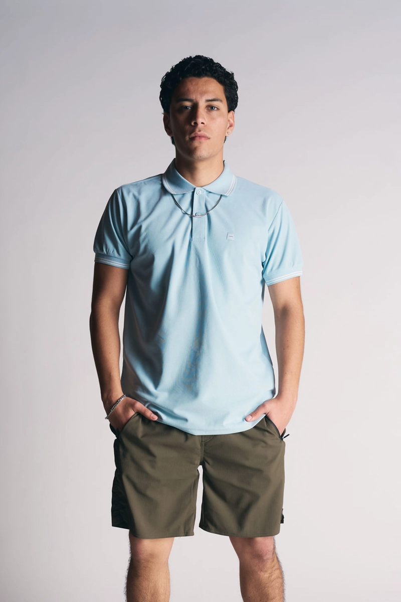 POLERA POLO P REGATTA CELESTE S