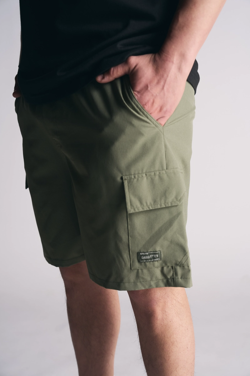 TRAJE DE BAÑO ELASTIC CARGO TIDE VERDE - 1