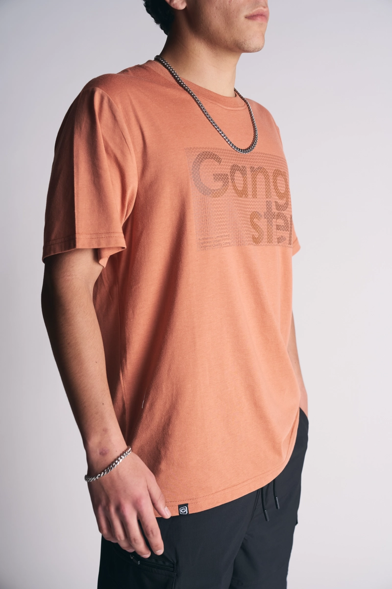 PLUS POLERA MC PRINT TERRACOTA - 6