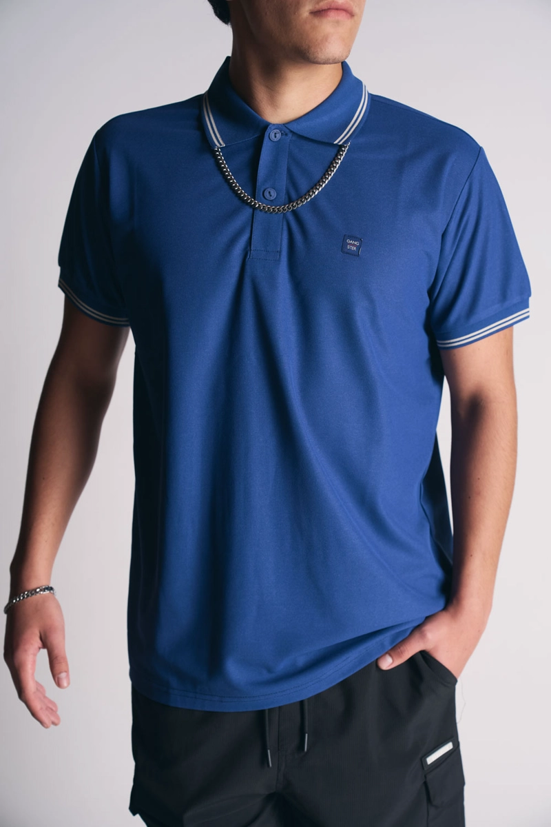 POLERA POLO P REGATTA AZUL - 4