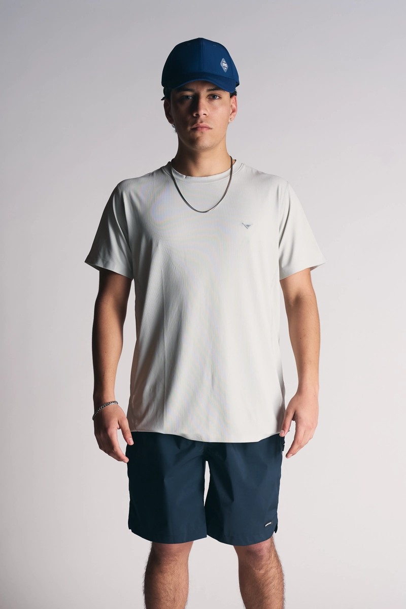 POLERA MC FLEX AZUL - 1