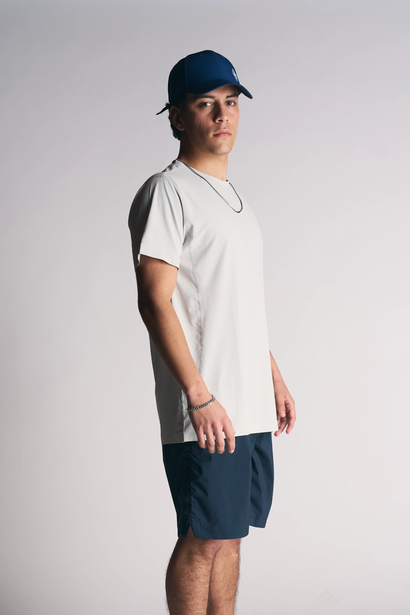 POLERA MC FLEX AZUL - 4