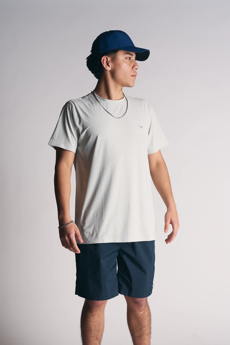 POLERA MC FLEX AZUL - 5