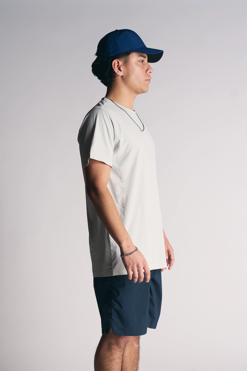 POLERA MC FLEX AZUL - 6