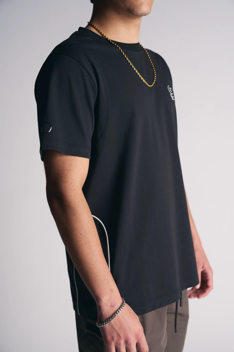 POLERA MC BLOCKS NEGRO - 7