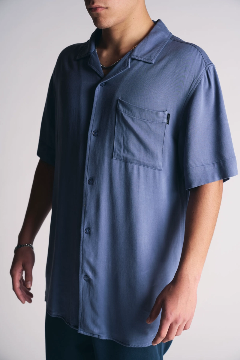 CAMISA MC RIVIERA AZUL - 7