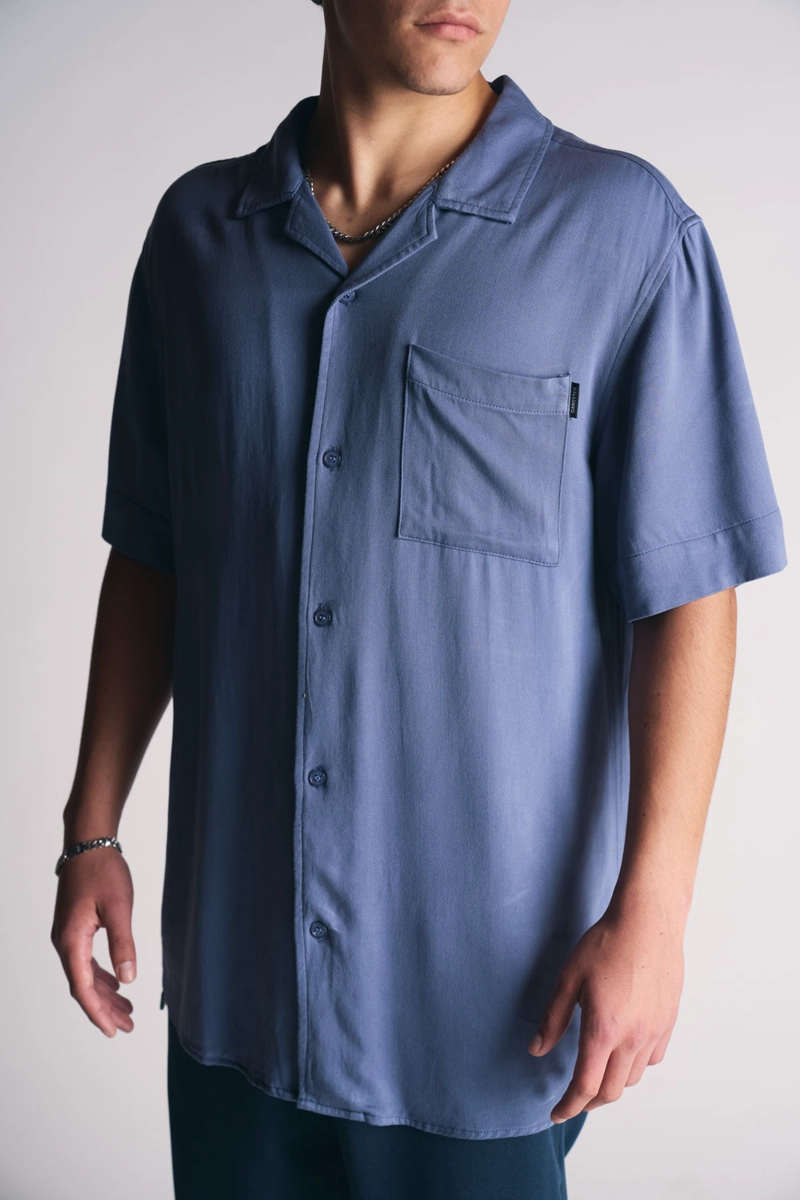 CAMISA MC RIVIERA AZUL - 9