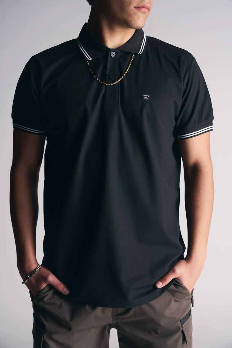 POLERA POLO P REGATTA NEGRO - 3