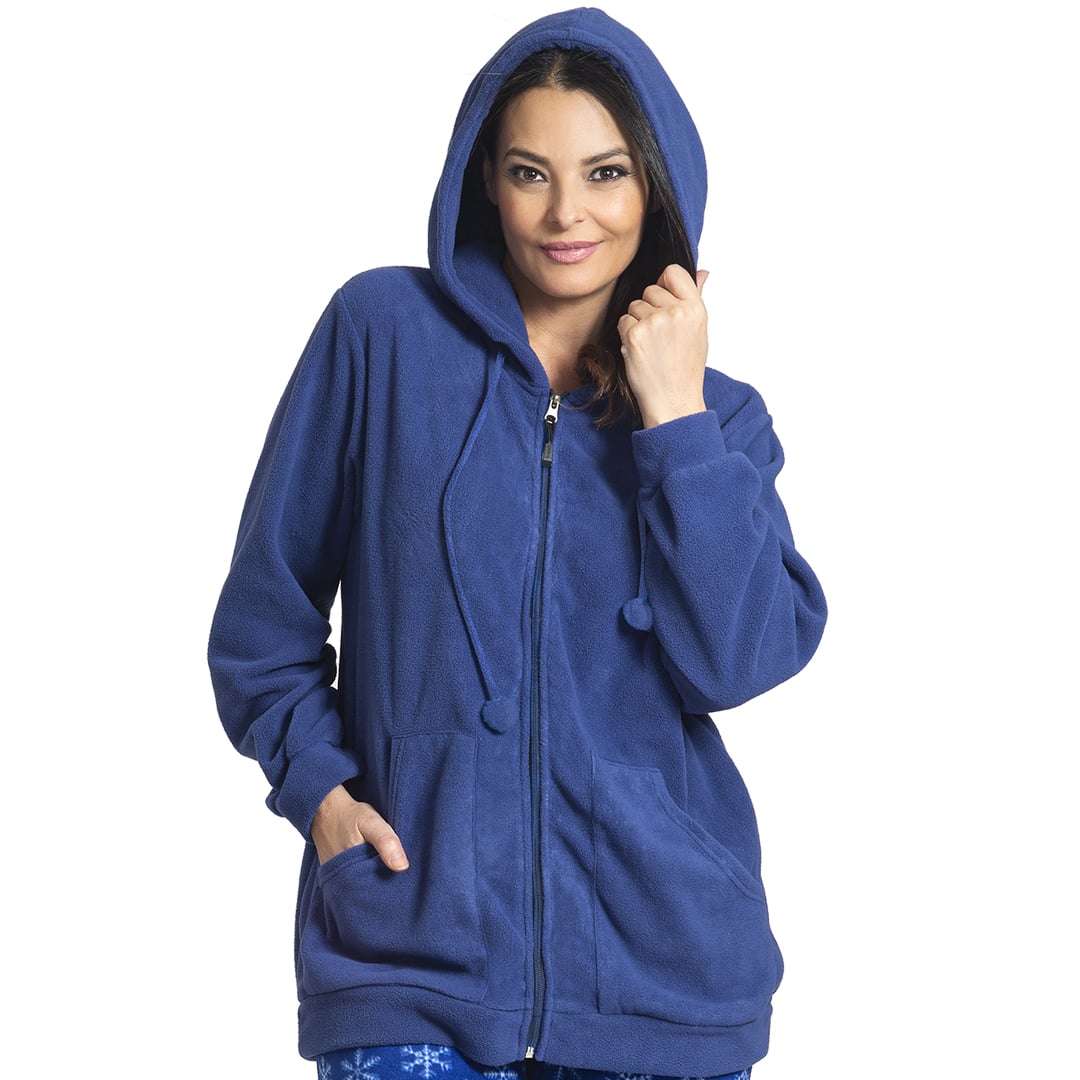 PIJAMA MUJER MON AMOUR 21898 MAÑANITA MICROPOLAR - 1