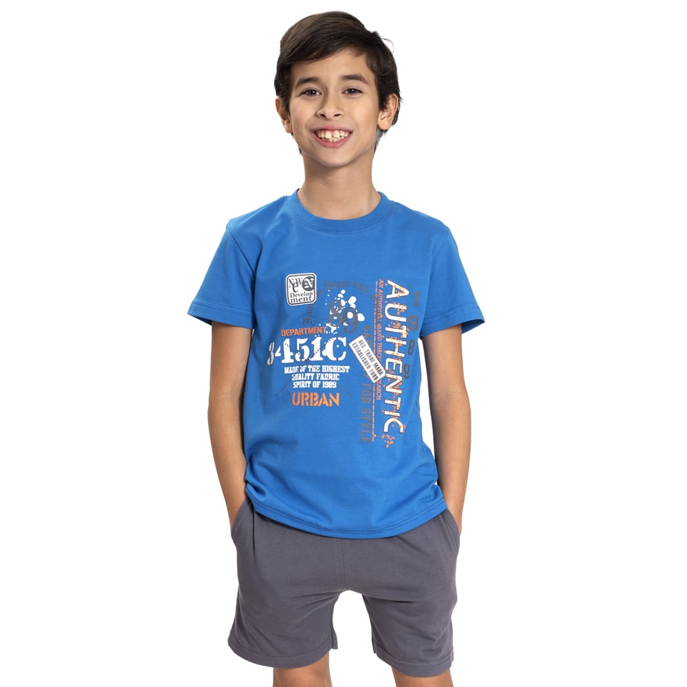 PIJAMA NIÑO MON AMOUR 32651P ALGODÓN - 2