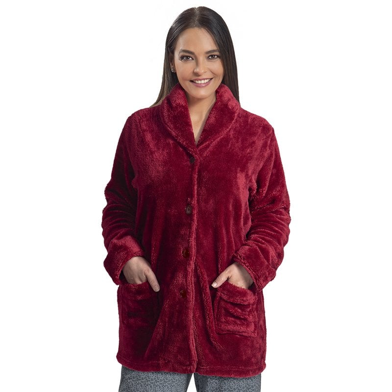 PIJAMA MUJER MON AMOUR 241899 MAÑANITA CORALFLEECE - 1
