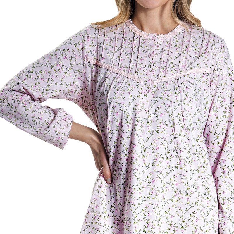 CAMISA MUJER MON AMOUR 241114 ALGODÓN ESTAMPADO - 2