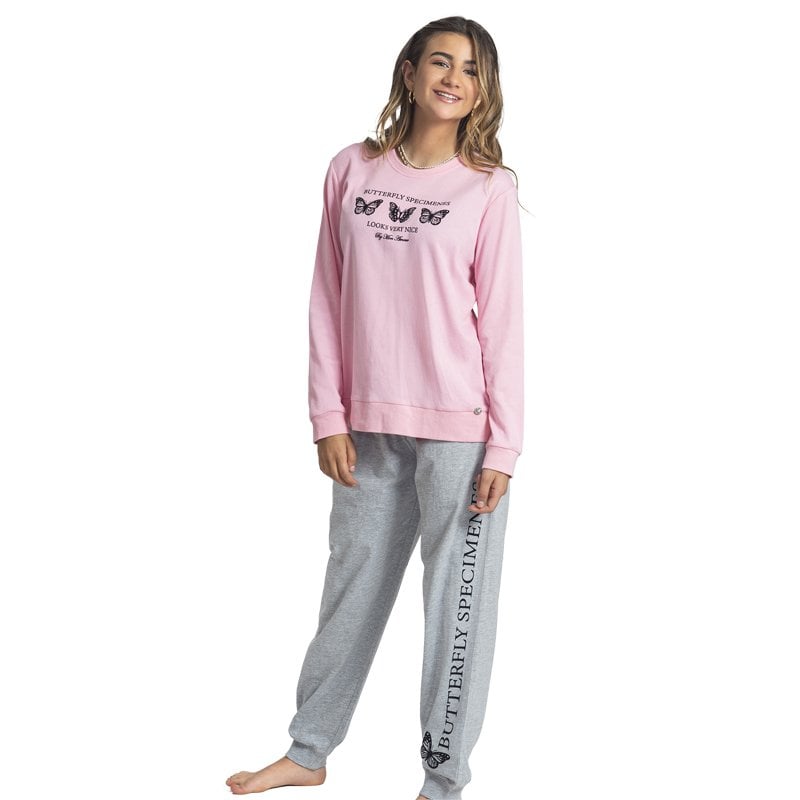 PIJAMA MUJER MON AMOUR 31535 ALGODÓN - 1
