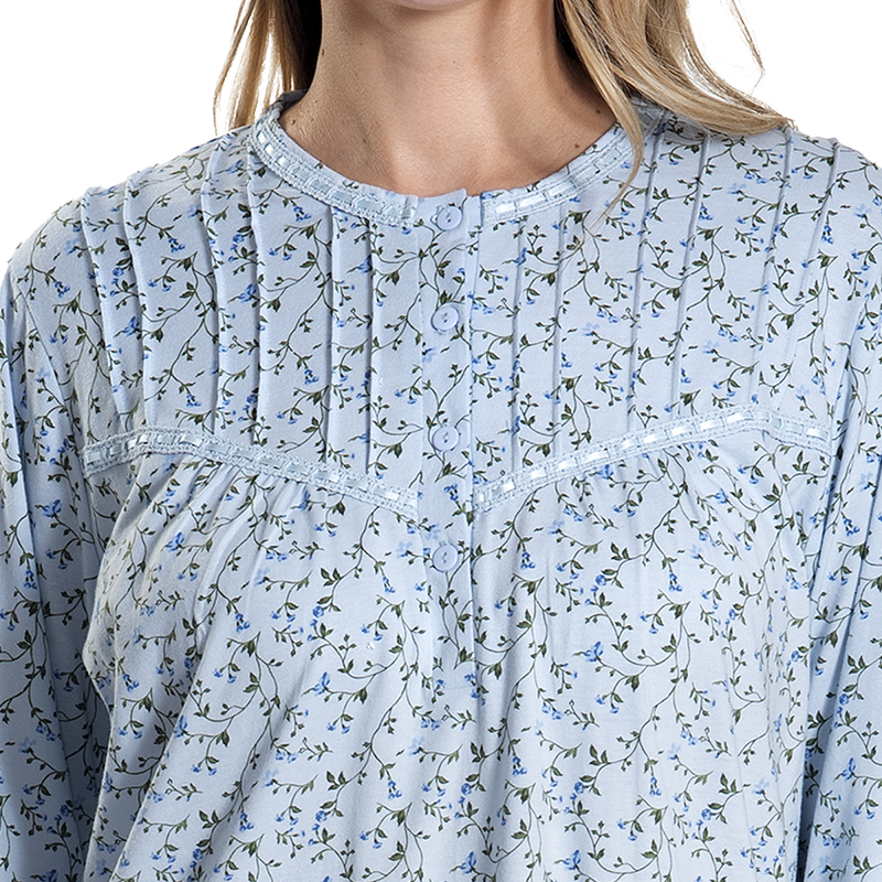 CAMISA MUJER MON AMOUR 241114 ALGODÓN ESTAMPADO - 2