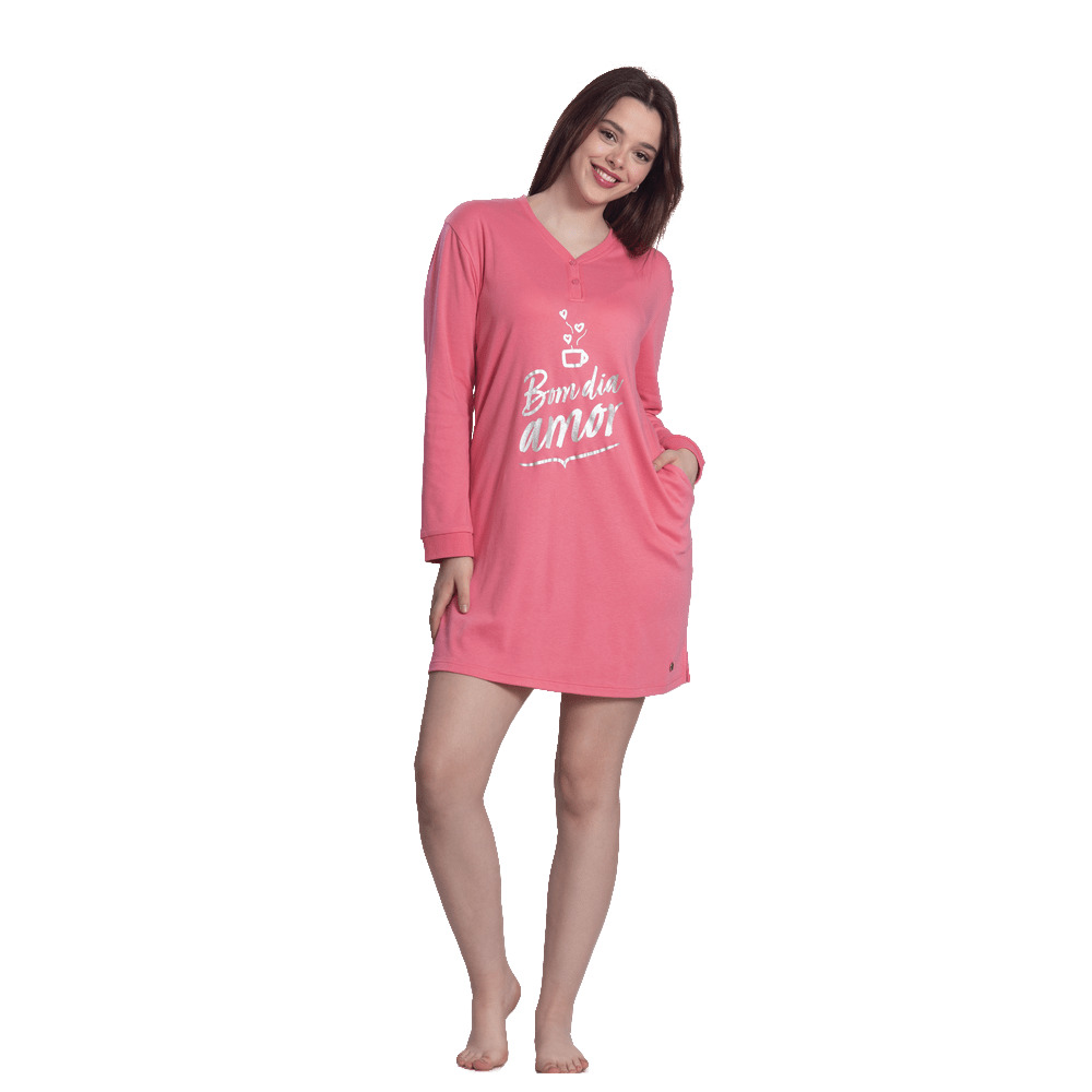 PJAMA ALGODON LISA CON ESTAMPADO 251241 - 1