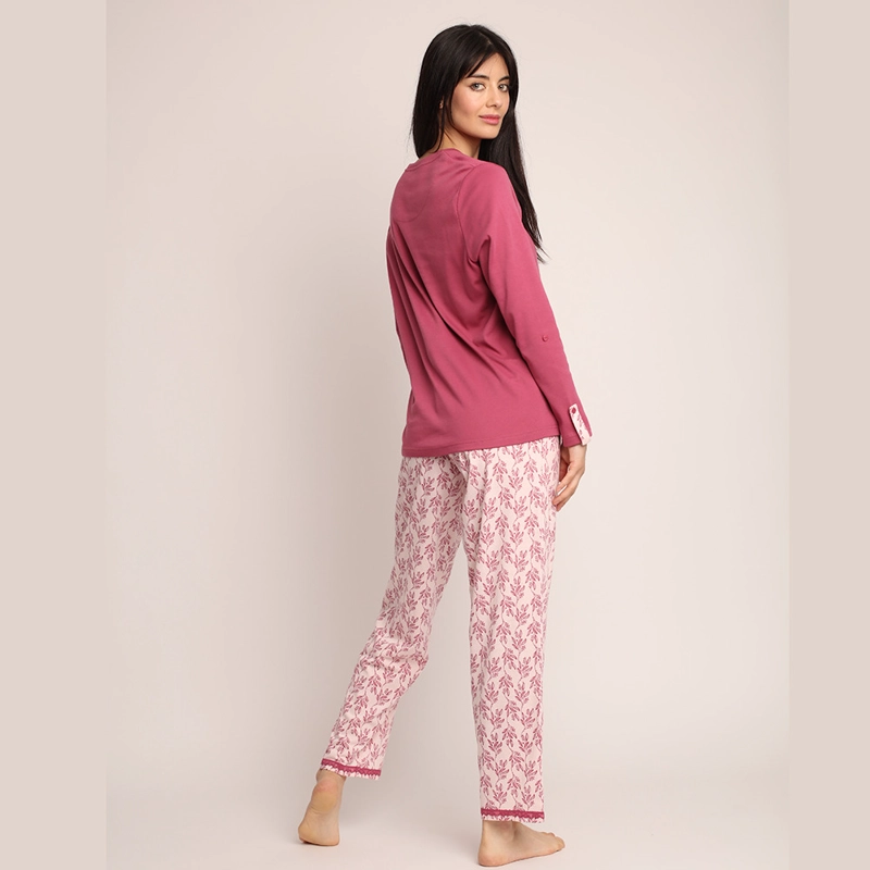 PIJAMA ALGODON ABOTONADO 261513 - 2