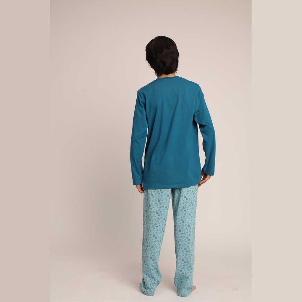 PIJAMA ALGODON CON ESTAMPADO 'LET´S PLAY SPORTS' 261671P - 2