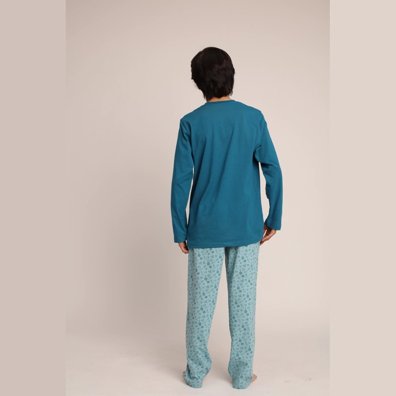 PIJAMA ALGODON CON ESTAMPADO 'LET´S PLAY SPORTS' 261671P - 2