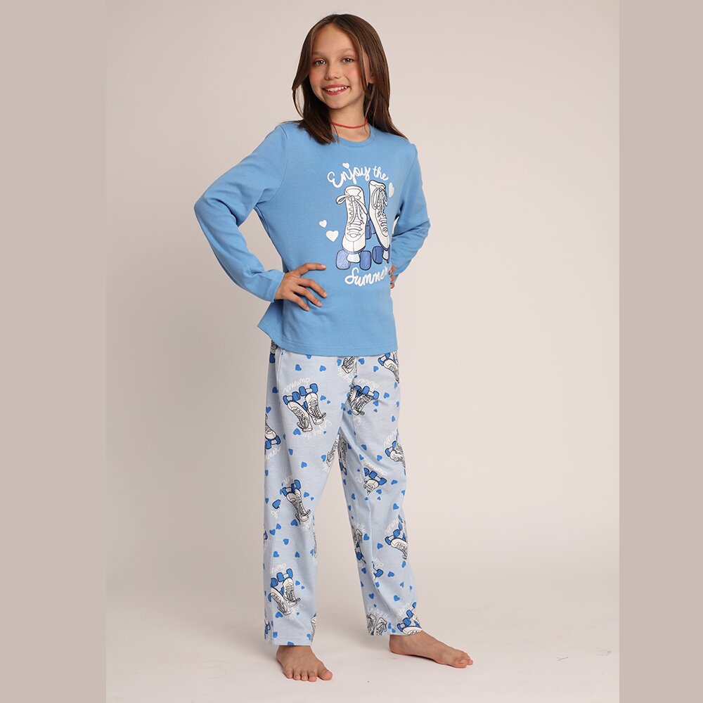 PIJAMA ALGODON ESTAMPADO PATINES 261604P - 2