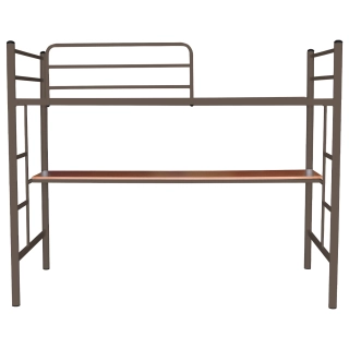 CAMA FUTONES Y MUEBLES ALTA CASTAÑO ESCRITORIO 1.5 PLAZAS ACERO CASTANIO BALMES - 1