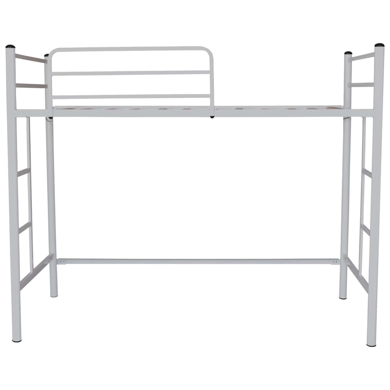 CAMA FUTONES Y MUEBLES ALTA 1.5 PLAZAS ACERO PLATEADO - 1