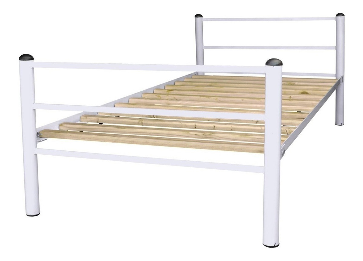 CAMA ECONÓMICA 1.5 PLAZA BLANCO - 2