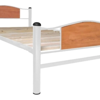 CAMA FUTONES Y MUEBLES CHILD METÁLICA 1 PLAZA BLANCO - 1