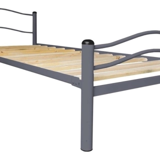 CAMA WIND METALICA 1 PLAZA GRAFITO | GRAFITO - 1