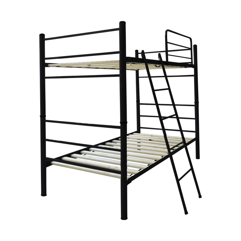 CAMAROTE FUTONES Y MUEBLES DESMONTABLE 1 PLAZA ACERO NEGRO - 1