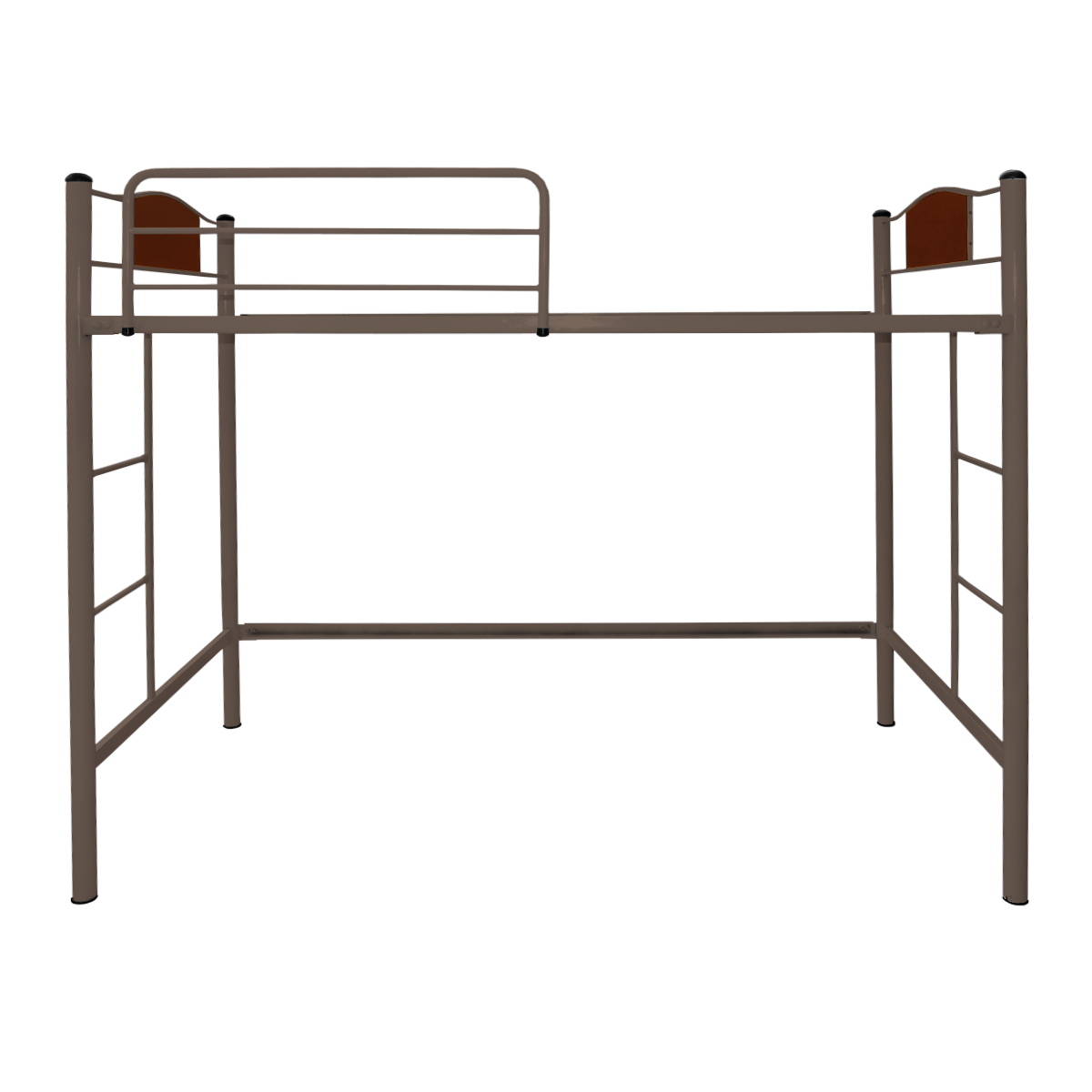 CAMA FUTONES Y MUEBLES ALTA CHILD CASTAÑO 1 PLAZA ACERO CAMEL - 2