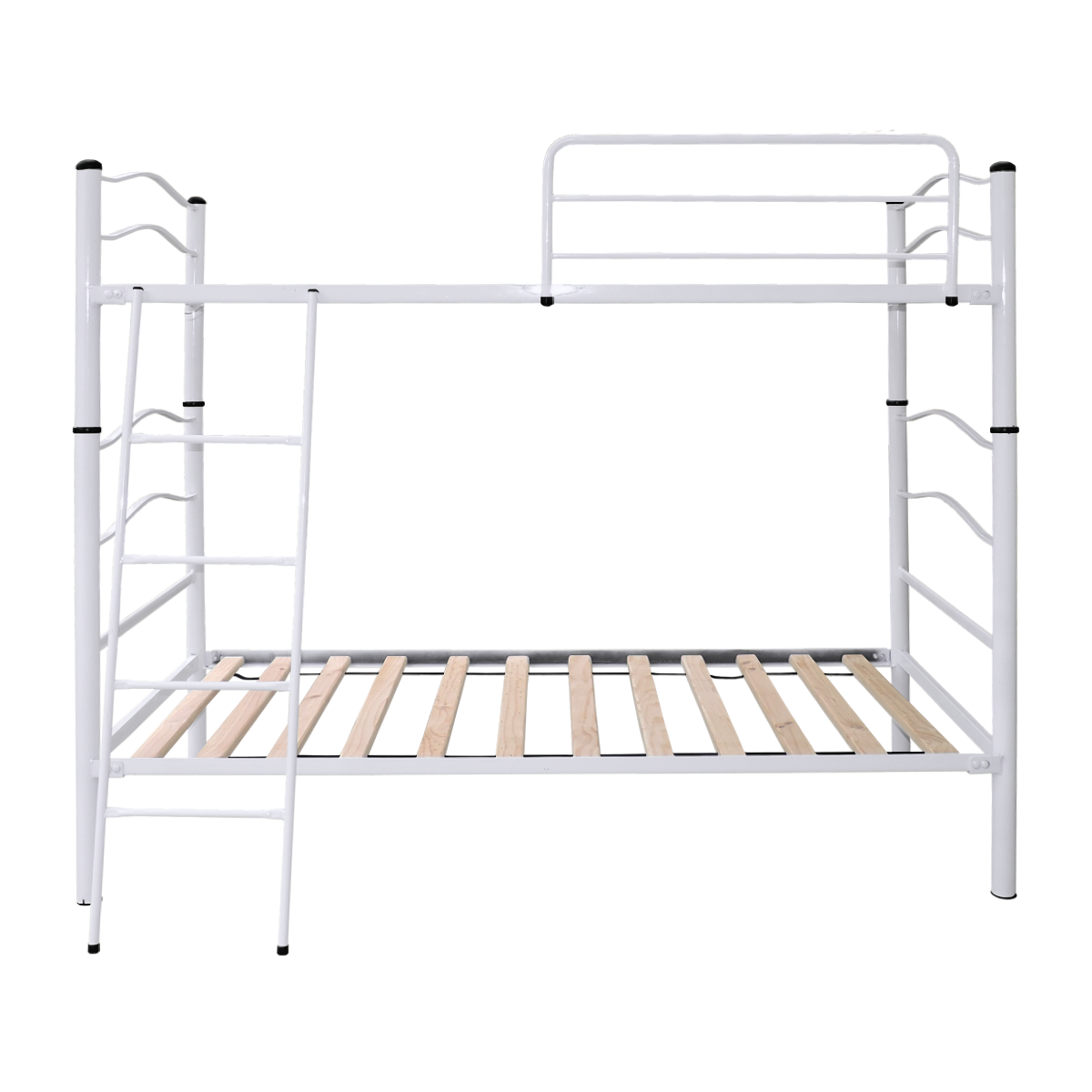 CAMAROTE FUTONES Y MUEBLES NEW DESMONTABLE 1 PLAZA ACERO BLANCO - 3