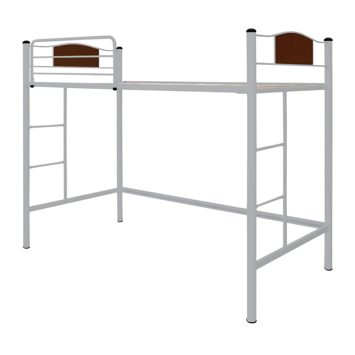 CAMA FUTONES Y MUEBLES ALTA CHILD 1.5 PLAZAS ACERO PLATA - 2
