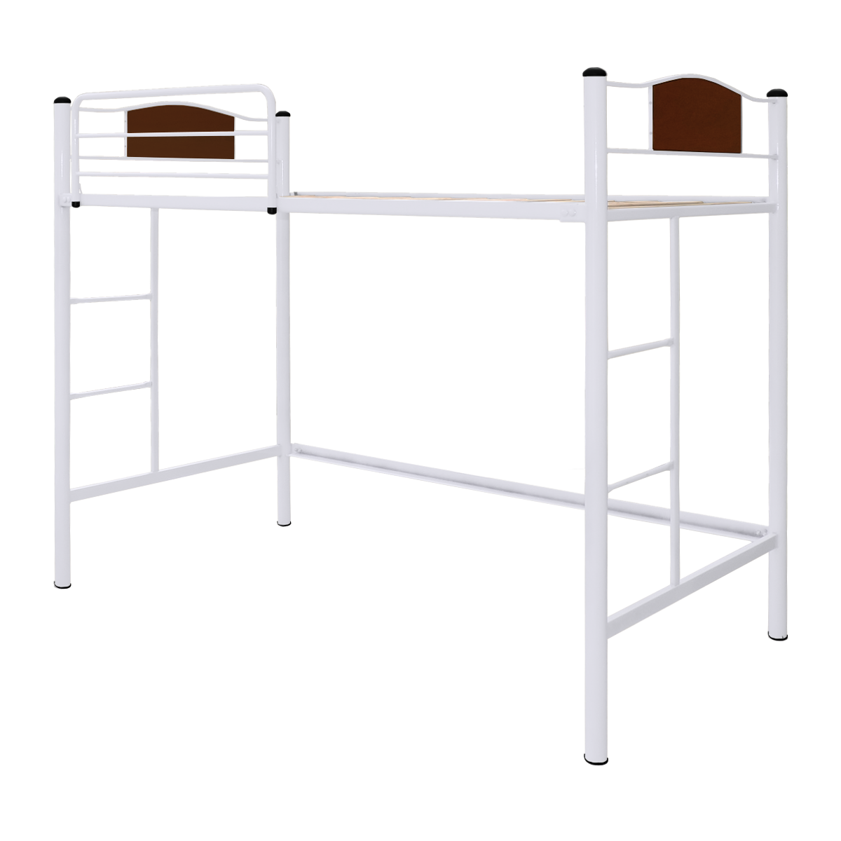 CAMA FUTONES Y MUEBLES ALTA CHILD 1.5 PLAZAS ACERO BLANCO - 2