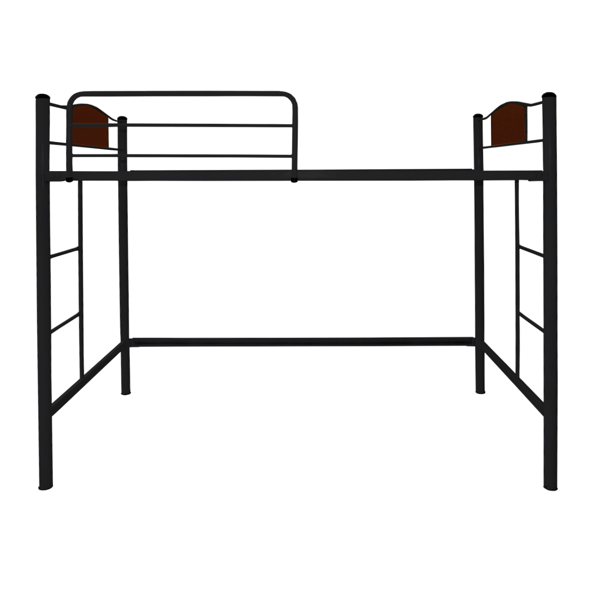 CAMA FUTONES Y MUEBLES ALTA CHILD 1 PLAZA ACERO NEGRO - 2