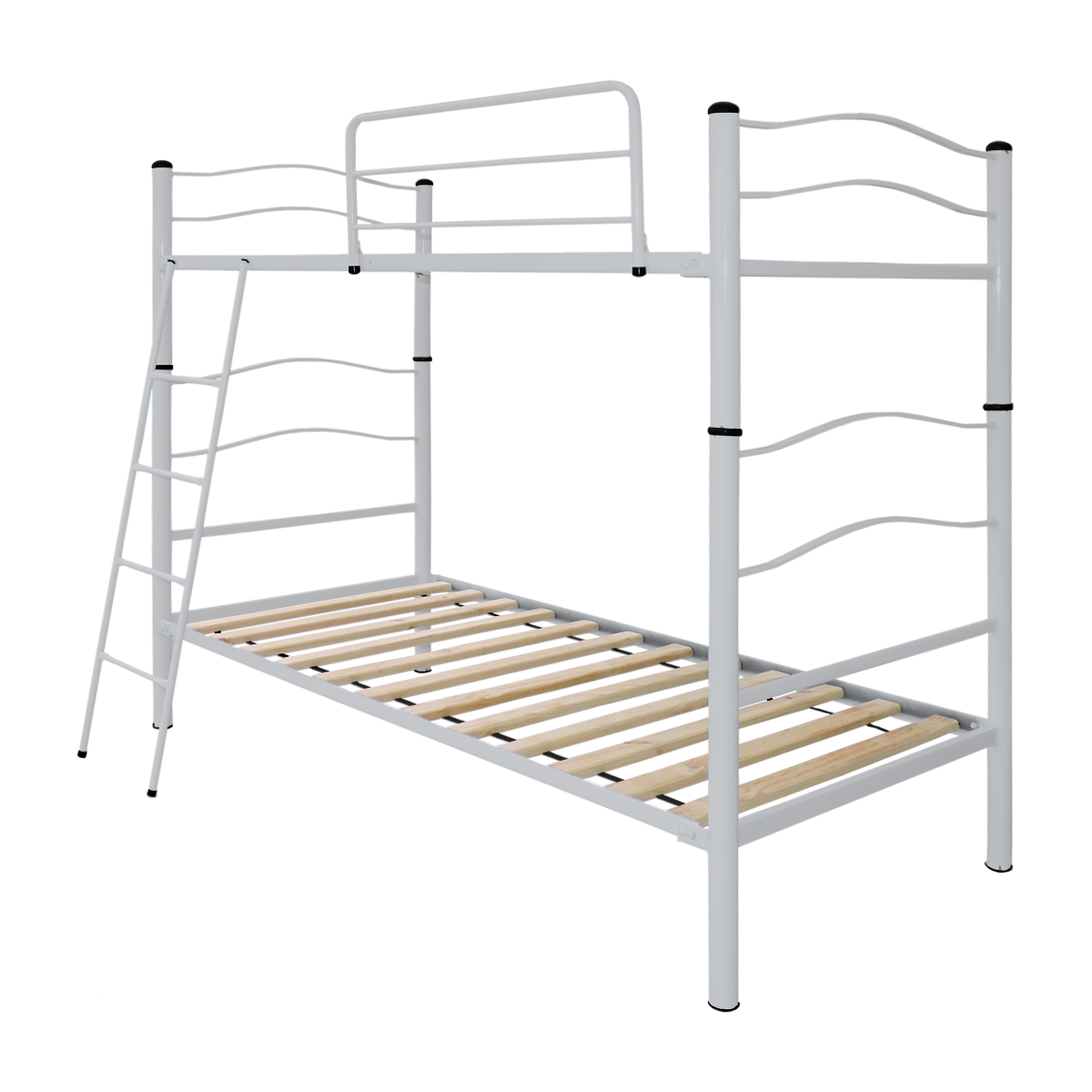 CAMAROTE FUTONES Y MUEBLES NEW DESMONTABLE 1 PLAZA ACERO PLATA - 1
