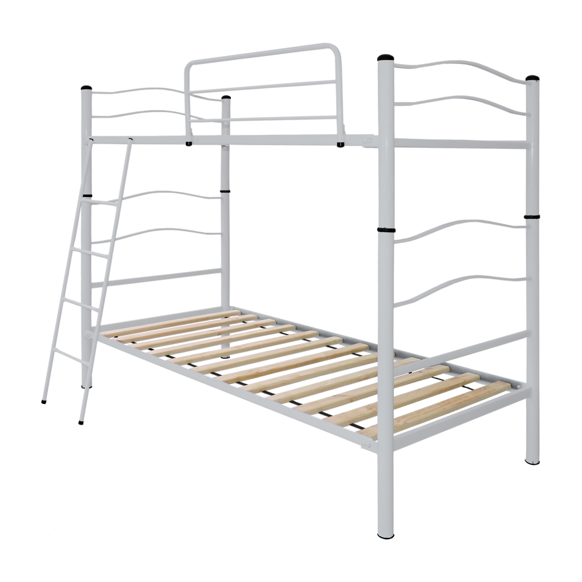CAMAROTE FUTONES Y MUEBLES NEW DESMONTABLE 1.5 PLAZAS ACERO PLATA - 3
