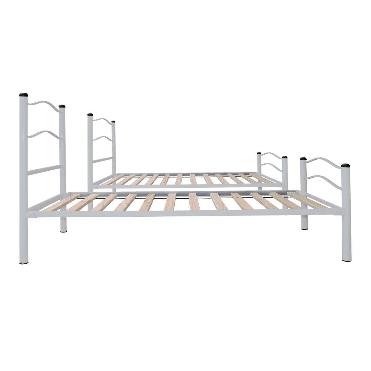 CAMAROTE FUTONES Y MUEBLES NEW DESMONTABLE 1.5 PLAZAS ACERO PLATA - 4