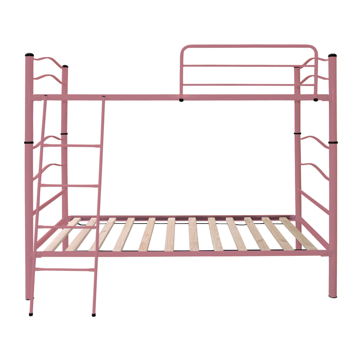 CAMAROTE FUTONES Y MUEBLES NEW DESMONTABLE 1 PLAZA ACERO ROSADO - 3