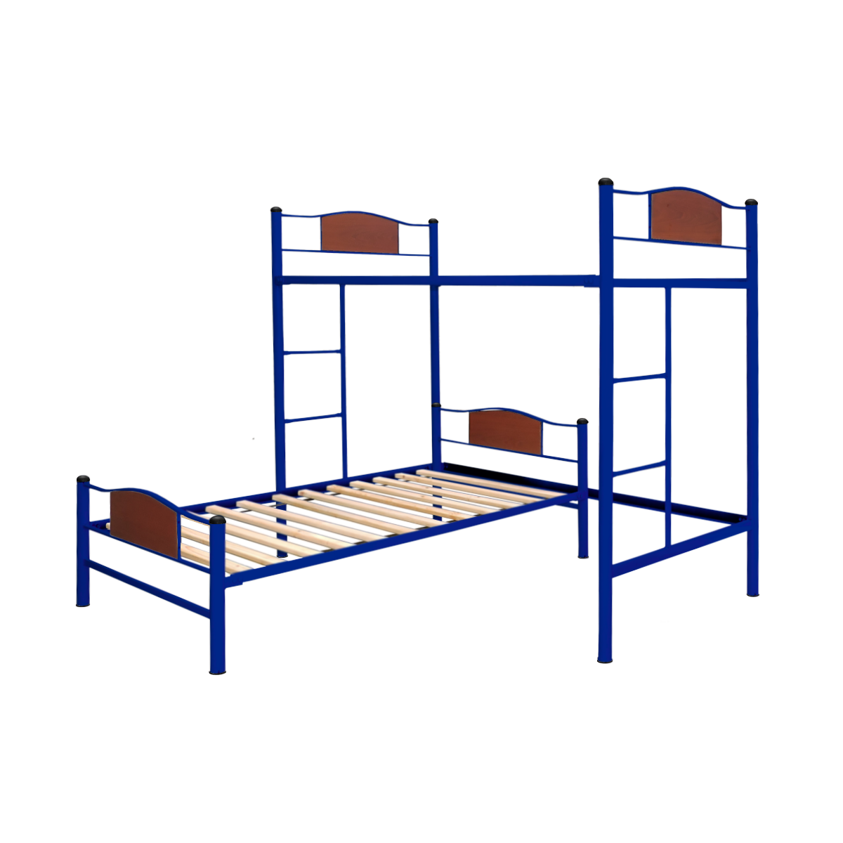 CAMA FUTONES Y MUEBLES ALTA ACERO AZUL + BAJA CHILD 1.5 PLAZA - 2