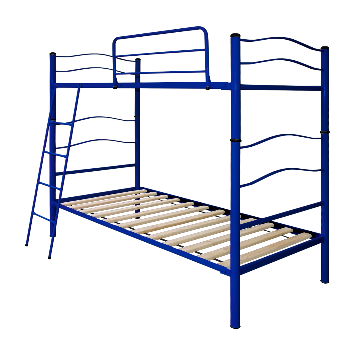 CAMAROTE FUTONES Y MUEBLES NEW DESMONTABLE 1.5 PLAZAS ACERO AZUL - 3
