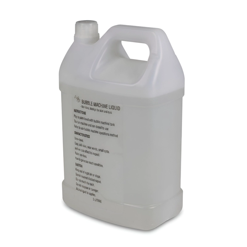 LIQUIDO PARA MAQUINA DE BURBUJAS EUROSMOKE BL5 5 LITROS BASE AGUA NO TOXICO - 1