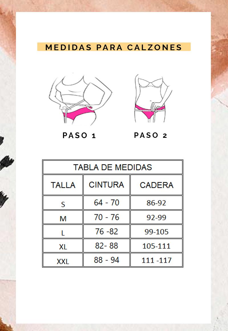 CALZÓN MUJER CAROL 899FUCSIAS PANTALETA ENCAJE FUCSIA - 3