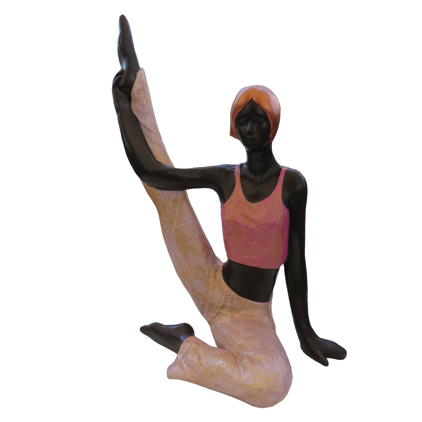 MUJER YOGA DE CERÁMICA LILA - 1