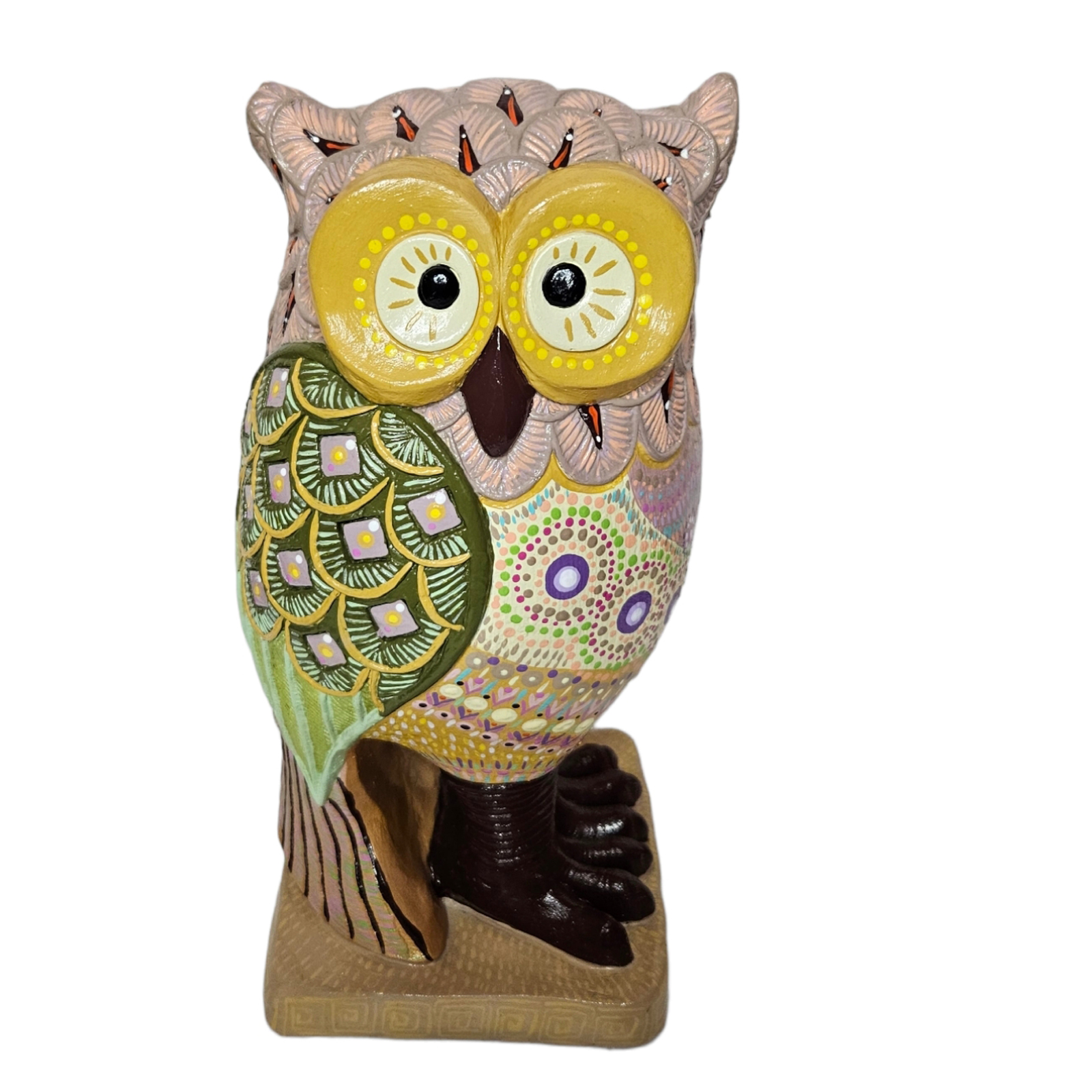 BUHO DECORATIVO DE CERAMICA